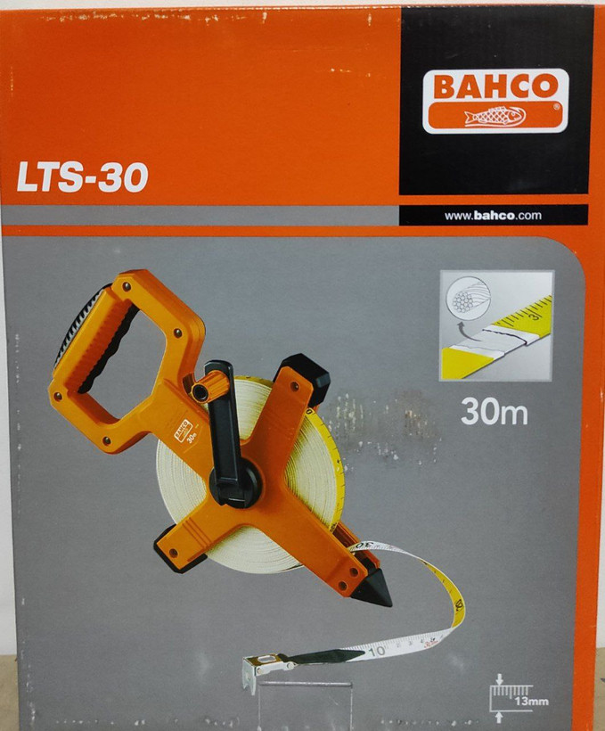 متر مهندسی ۳۰ متری باهکو Bahco LTS-30 فایبرگلاس با کیفیت بالا