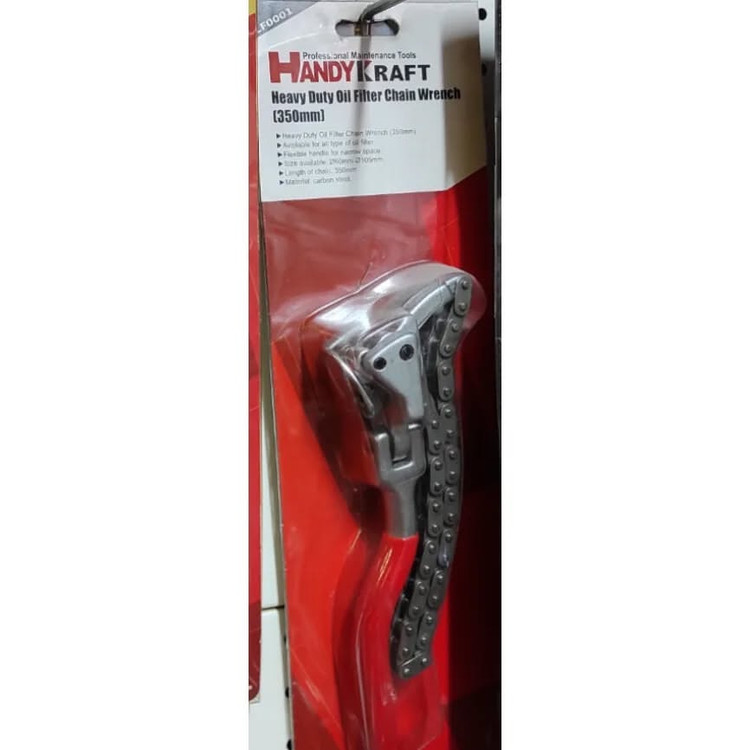 آچار فیلتر زنجیری سنگین کار سواری م.مHandy Kraft 350 هندی کرافت کد:LF0001