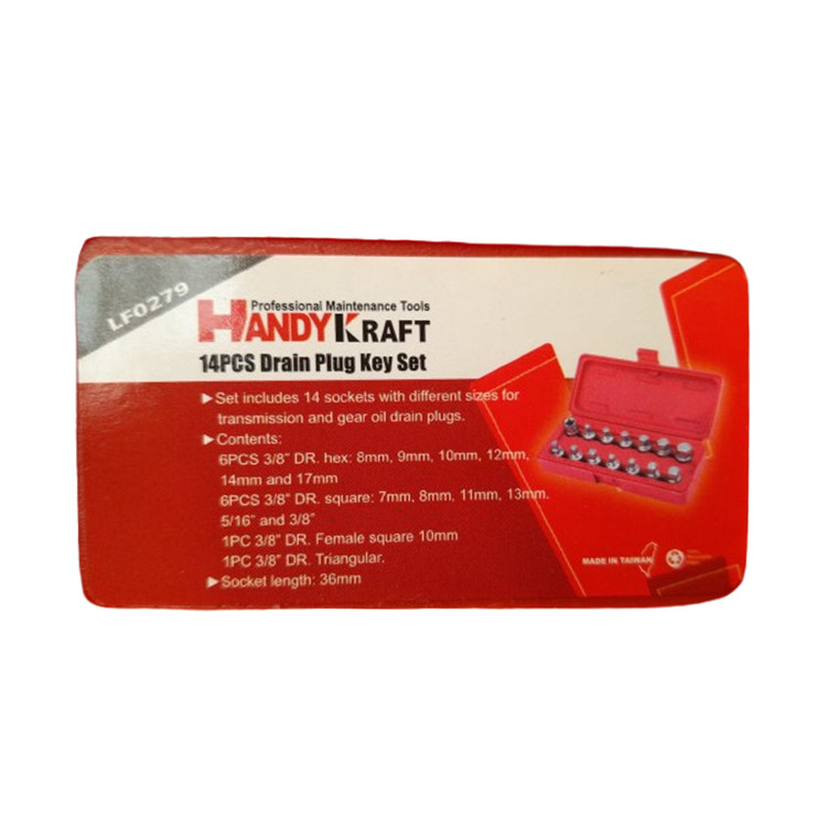 سری چهارده ۱۴ عددی آچار کارتر هندی کرافت HANDY KRAFT کد:LF0279
