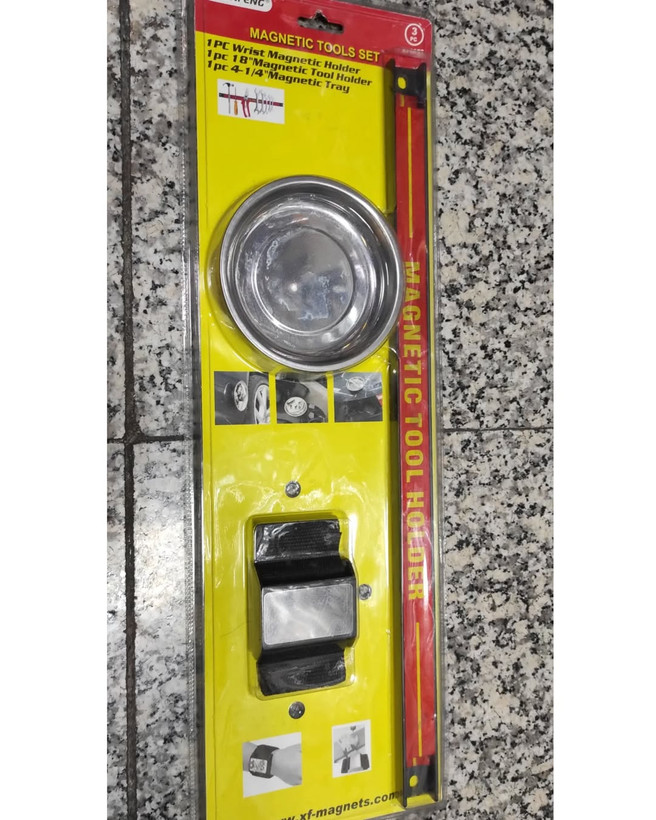 سری ۳ عددی - آهنربا مچی + کاسه مگنت + ابزار گیر آهنربایی شیان فنگ XIANFENG کد: XF6023
