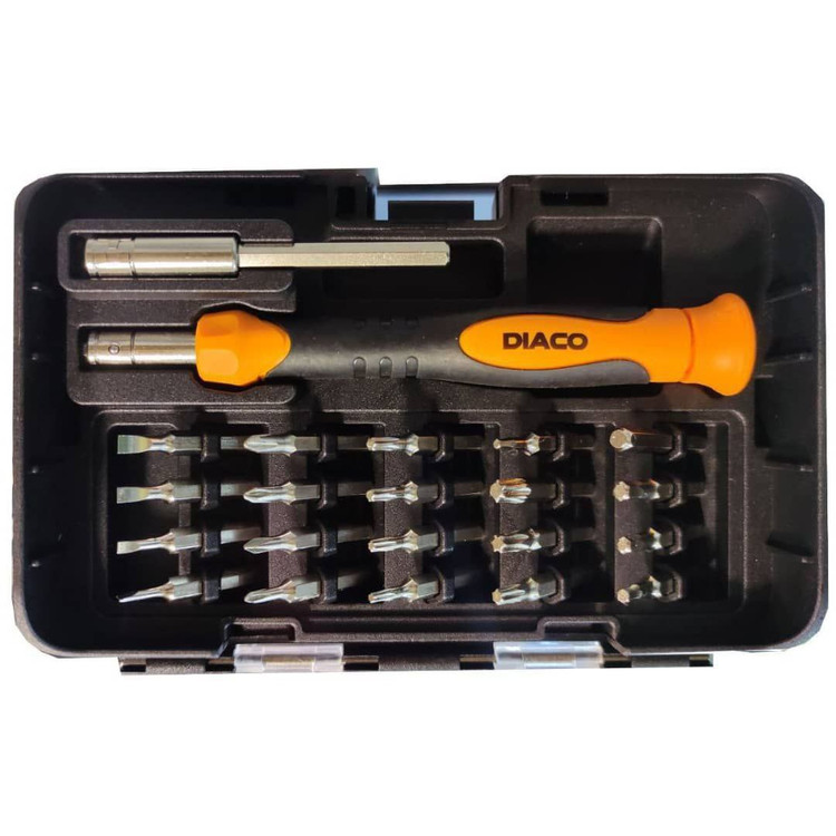 ست نوک پیچ گوشتی ساعتی 22 پارچه دیاکو DIACO
