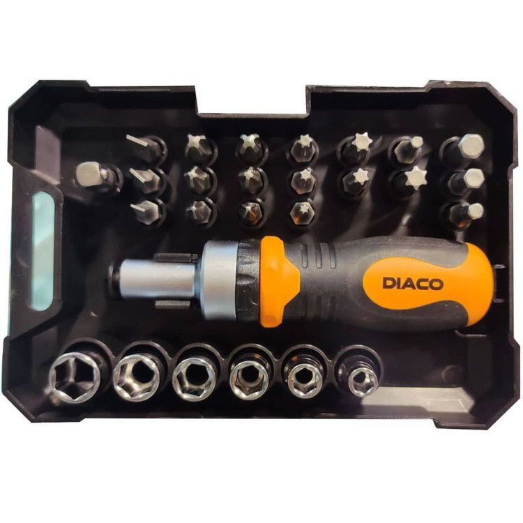 ست نوک پیچ گوشتی و بکس ۲۷ پارچه دیاکو DIACO