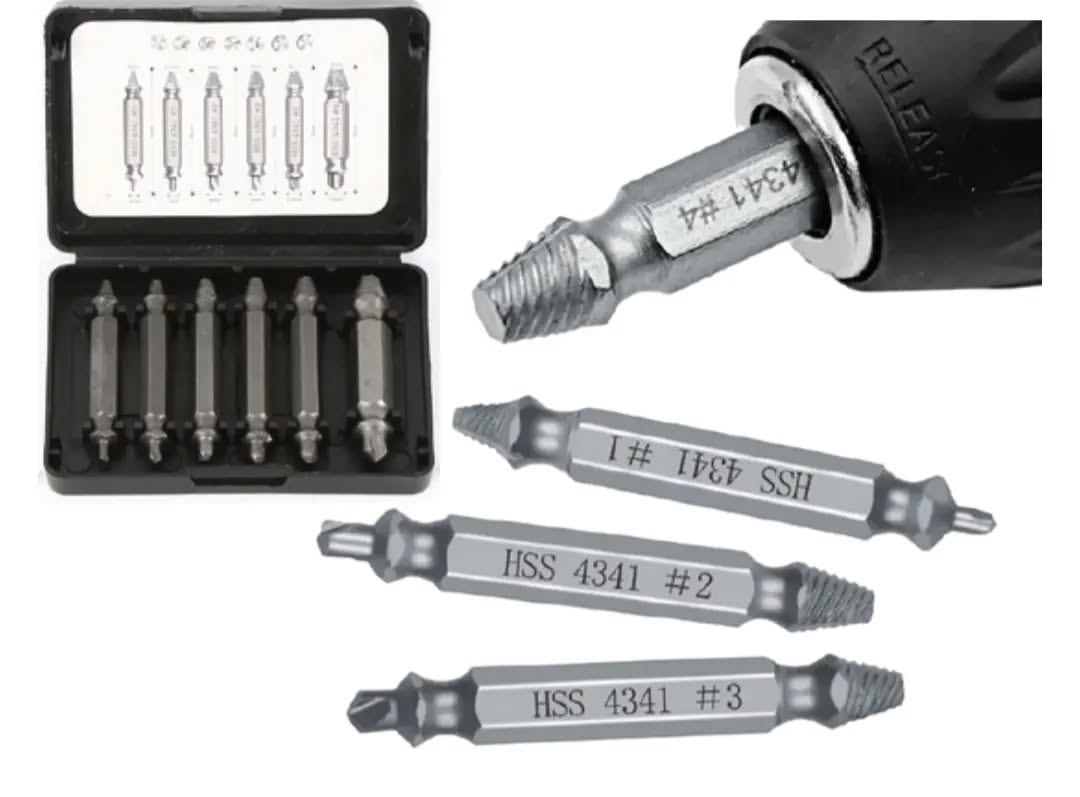 مته قلاویز چپ گرد ۶ عددی برند ال کا تولز LK کد:SE006