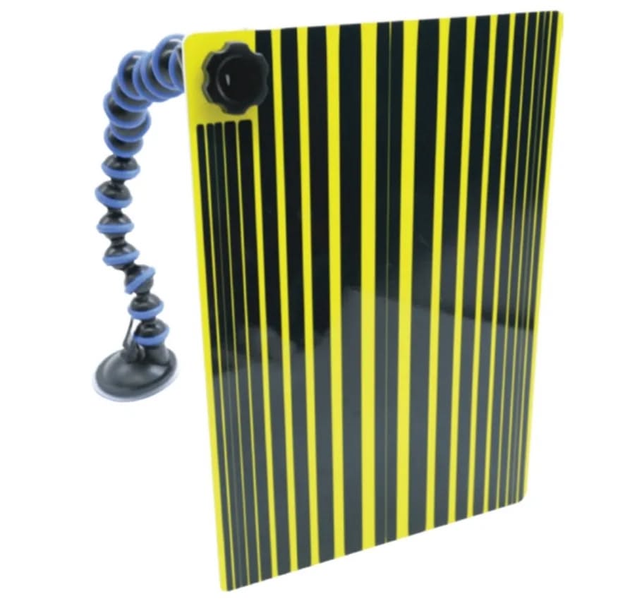 آینه زرد صافکاری پرتابل PDR میلی‌متر 210×297 برند ال کا تولز LK کد: BT1034