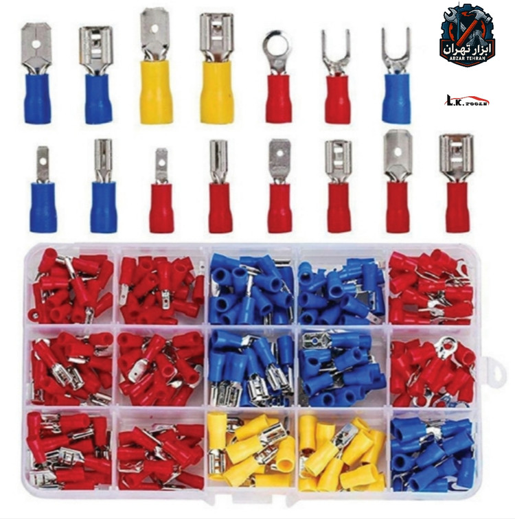 کیت ۲۸۰ عددی فیش و اتصال برند ال کا LK کد:Z5572
