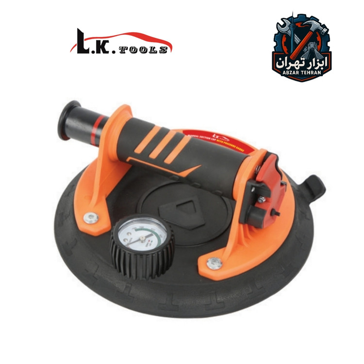 قاپک پمپی ۲۰۵ میلیمتری گیج دار -قدرت مکش ۱۶۸ کیلو برند ال کا LK کد:Z9392