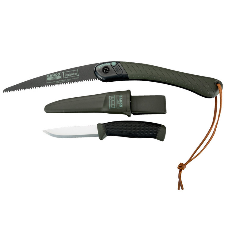 لپلندر باهکو سوئدی Bahco ست چاقو و اره کد: LAP-KNIFE