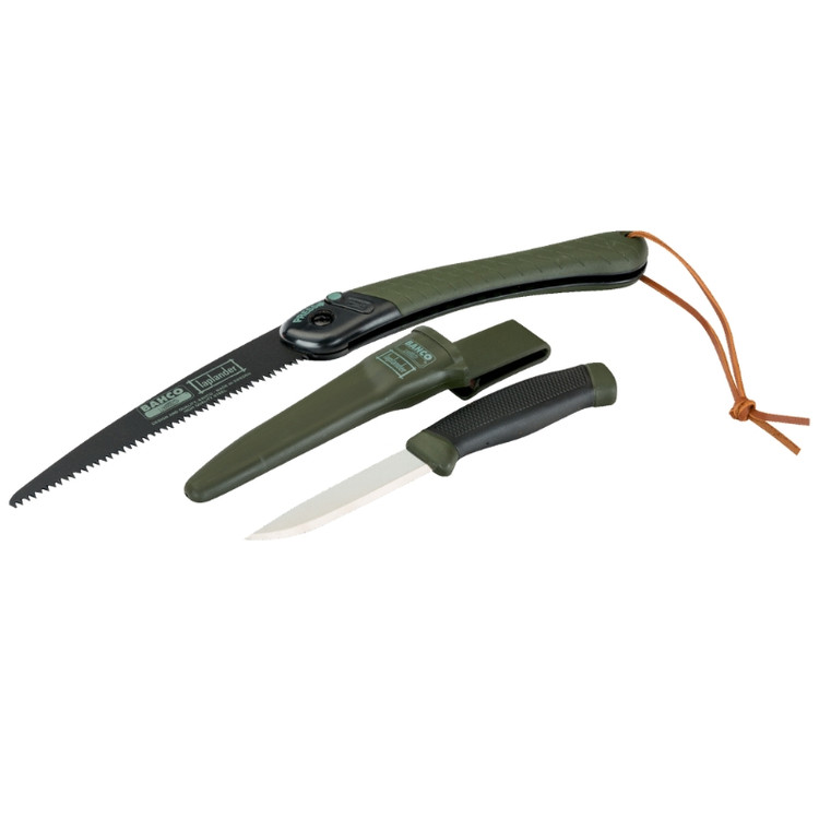 لپلندر باهکو سوئدی Bahco ست چاقو و اره کد: LAP-KNIFE