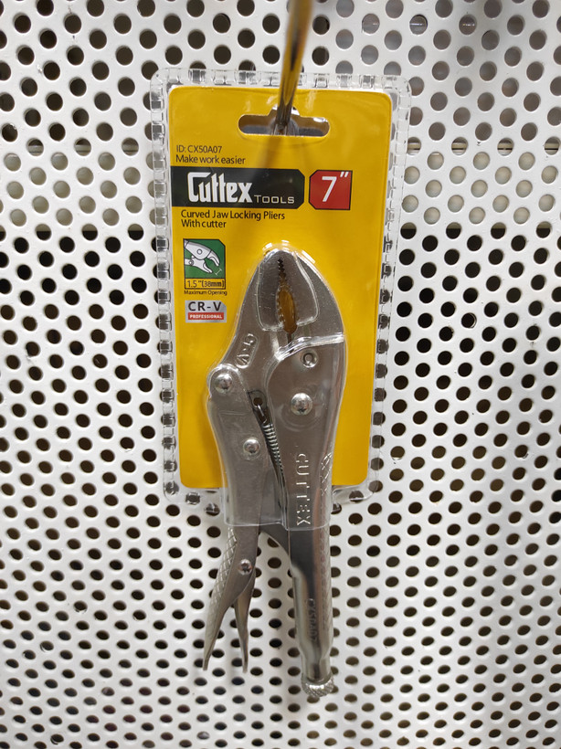 انبر قفلی ۷ اینچی کاتکس CUTTEX کد:CX50A07