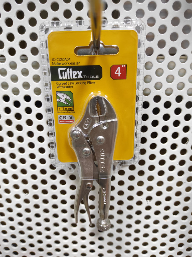 انبر قفلی ۴ اینچی کاتکس CUTTEX کد:CX50A04