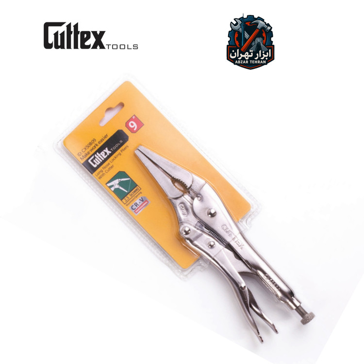 دمباریک قفلی ۹ اینچی کاتکس CUTTEX کد:CX50B09