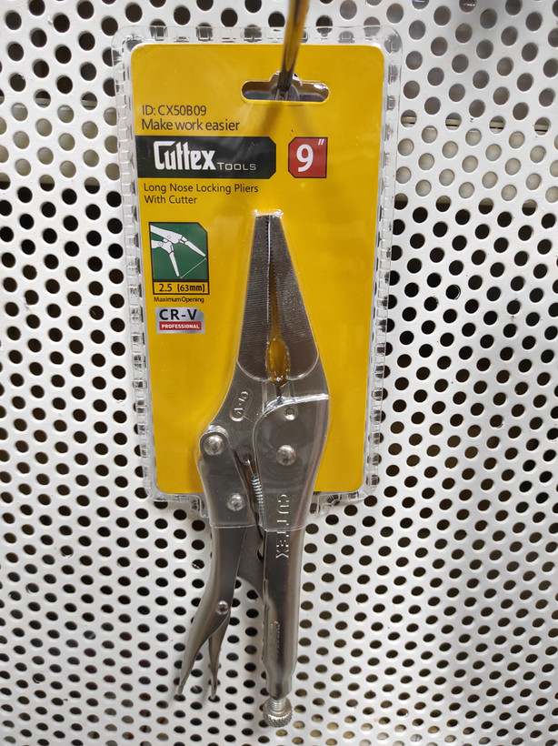 دمباریک قفلی ۹ اینچی کاتکس CUTTEX کد:CX50B09