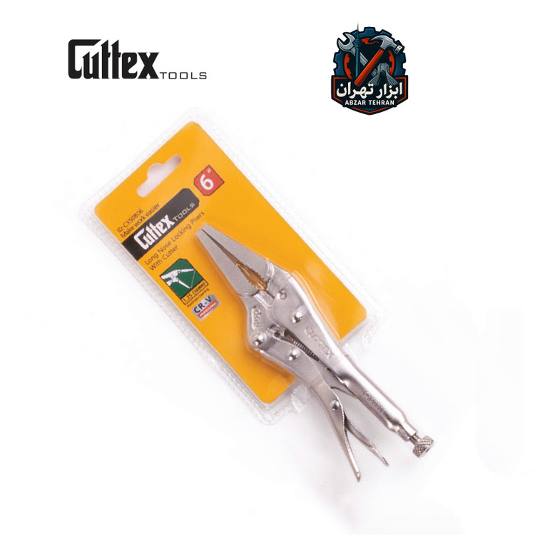 دمباریک قفلی ۶ اینچی کاتکس CUTTEX کد:CX50B06