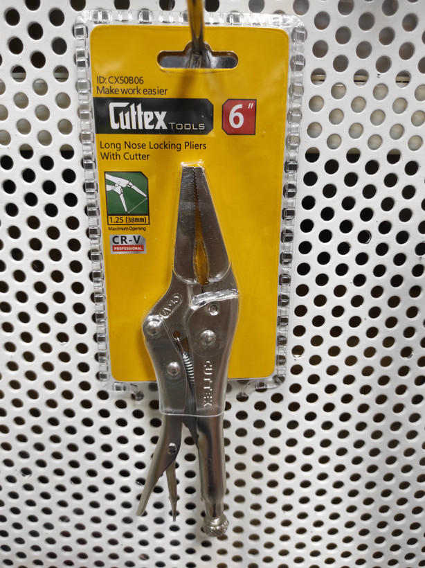 دمباریک قفلی ۶ اینچی کاتکس CUTTEX کد:CX50B06