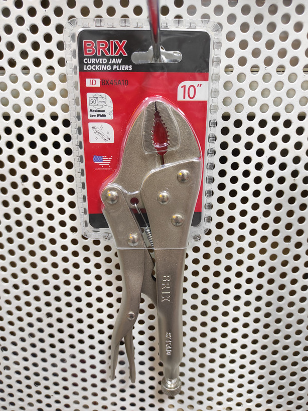 انبر قفلی 10 اینچی بریکس BRIX کد:BX45A10