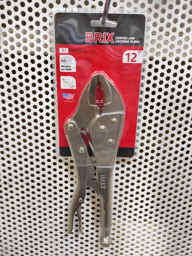 انبر قفلی 12 اینچی بریکس BRIX کد:BX45A12