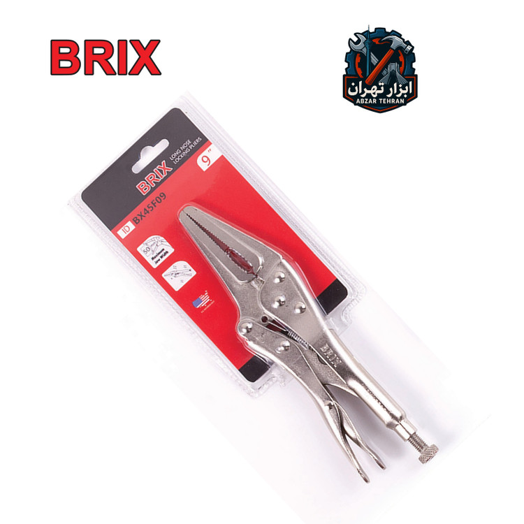 دمباریک قفلی 9 اینچی برند بریکس BRIX کد:BX45F09